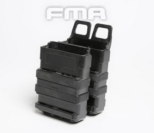 FMA FastMag 5.56 MOLLE Belt Magazine Clip Holder Pouch Black